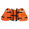 Chaleco salvavidas utilizado en salvamento salvavidas para marineros y pasajeros a bordo de buques navegando en la costa del mar y rive